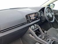 Used Skoda Karoq SE L 150 HP (110 kW) 2022 Race blue metallic SUV