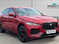 Used Jaguar F-Pace R-Dynamic 404 HP (297 kW) 2022 Firenze red metallic SUV