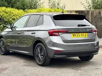 Used Skoda Fabia Design Edition 113 HP (83 kW) 2025 Graphite grey metallic black magic pearl effect Hatchback