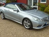 Used Mercedes E350 265 HP (194 kW) 2013 Silver Cabriolet