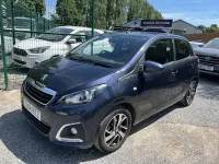 Used Peugeot 108 Allure 82 HP (60 kW) 2014 Blue Hatchback