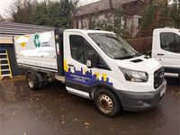 Used Ford Transit 130 HP (95 kW) 2017 White Cabriolet