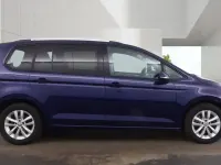 Used VW Touran SE 150 HP (110 kW) 2017 Blue MPV