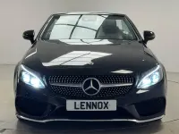 Used Mercedes C220 AMG line 2017 Black Cabriolet