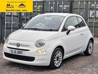 Used Fiat 500 Pop Star 69 HP (50 kW) 2016 White Hatchback
