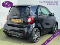 Used Smart ForTwo Coupé Brabus 90 HP (66 kW) 2017 Black Coupe