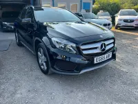 Used Mercedes GLA220 AMG line 177 HP (130 kW) 2015 Black SUV