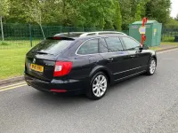Used Skoda Superb SE 105 HP (77 kW) 2011 Black Estate
