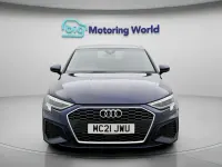 Used Audi A3 S-Line 150 HP (110 kW) 2021 Blue Sedan