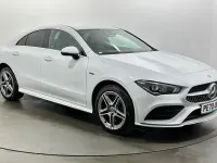 Used Mercedes CLA250e AMG Line Premium 2020 White Coupe