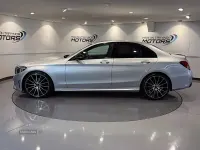 Used Mercedes C220 AMG line 194 HP (142 kW) 2021 Silver Sedan