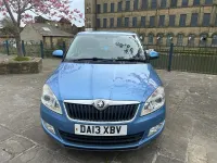 Used Skoda Fabia Elegance 2013 Blue Hatchback