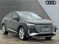 Used Audi Q4 Sportback e-tron S-Line 147 kW (200 HP) 2025 Black SUV