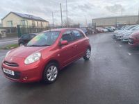 Used Nissan Micra Acenta 2011 Red Hatchback