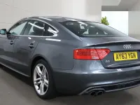 Used Audi A5 Sportback S-Line 150 HP (110 kW) 2013 Grey Hatchback