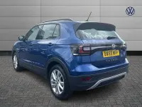Used VW T-Cross SE 95 HP (69 kW) 2019 Blue SUV