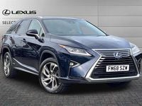 Used Lexus RX450hL 313 HP (230 kW) 2018 Deep blue SUV