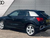 Begagnad Audi Q2 S-Line 150 HK (110 kW) 2023 Svart SUV