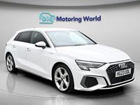 Used Audi A3 Sportback S-Line 150 HP (110 kW) 2023 White Hatchback