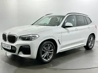 Begagnad BMW X3 M Sport 184 HK (135 kW) 2019 Vit SUV
