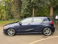 Used Mercedes A200 AMG line 2017 Blue Hatchback