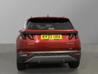 Used Hyundai Tucson Premium 150 HP (110 kW) 2022 Sunset red SUV