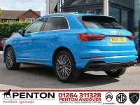 Used Audi Q3 S-Line 150 HP (110 kW) 2019 Blue SUV