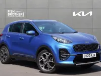 Used Kia Sportage GT-Line 174 HP (127 kW) 2020 Blue SUV