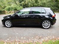Used VW Golf VII GT 2015 Metallic black Hatchback