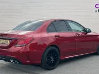 Used Mercedes C300 AMG line 245 HP (180 kW) 2020 Red
