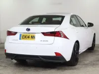 Used Lexus IS300h Sport Line 223 HP (164 kW) 2014 White Sedan