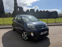 Second-hand Kia Picanto Air 66 CP (48 kW) 2016 Negru Hatchback