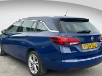 Used Vauxhall Astra SRi 150 HP (110 kW) 2019 Blue Estate