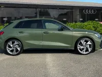 New Audi A3 Sportback Black Edition 2026 Green Hatchback