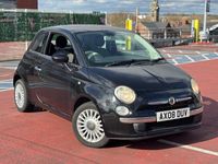 Used Fiat 500 Lounge 69 HP (50 kW) 2008 Black Hatchback