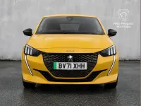 Used Peugeot e-208 Premium 100 kW (136 HP) 2022 Yellow Hatchback