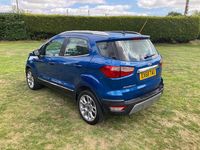 Used Ford Ecosport Titanium 2018 Blue SUV
