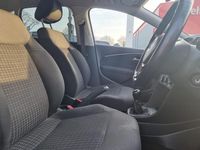 Used VW Polo SE 75 HP (55 kW) 2016 Blue Hatchback