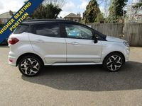 Used Ford Ecosport ST-Line 125 HP (91 kW) 2020 Silver SUV