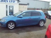 Used VW Golf VII Match 2015 Blue Hatchback