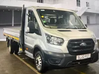 Usado Ford Transit 130 CV (95 kW) 2022 Plateado Descapotable