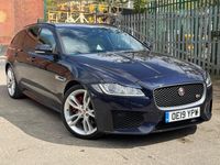 Used Jaguar XF Sportbrake S 300 HP (220 kW) 2019 Blue Estate