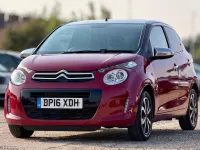 Used Citroën C1 Flair 82 HP (60 kW) 2016 Red Hatchback