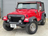 Begagnad Jeep Wrangler Sport 2003 Röd SUV