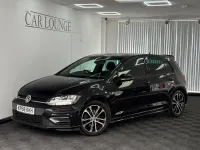 Used VW Golf VII R-line 150 HP (110 kW) 2018 Black Hatchback