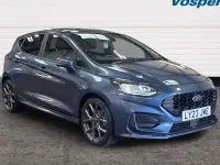 Used Ford Fiesta ST-Line 100 HP (73 kW) 2023 Blue Hatchback