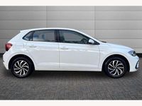 Begagnad VW Polo Life 80 HK (58 kW) 2024 Vit Halvkombi