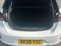 Used Vauxhall Corsa Elite 101 HP (74 kW) 2020 White Hatchback