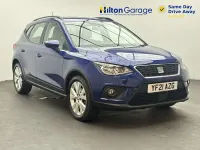 Used Seat Arona SE Technology 95 HP (69 kW) 2021 Blue SUV