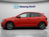 Used VW Polo R-line 115 HP (84 kW) 2019 Red Hatchback